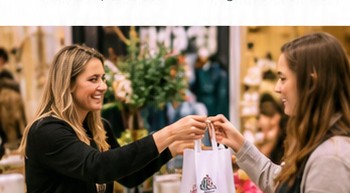 Shopping at a consumer market